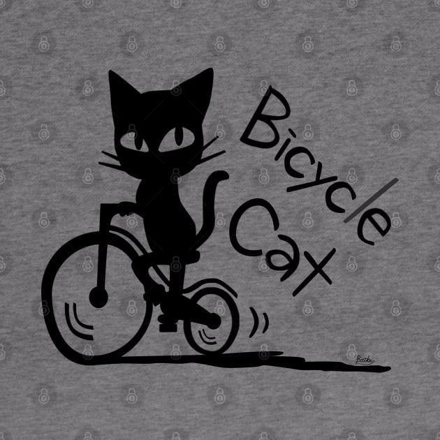 Bicycle Cat by BATKEI